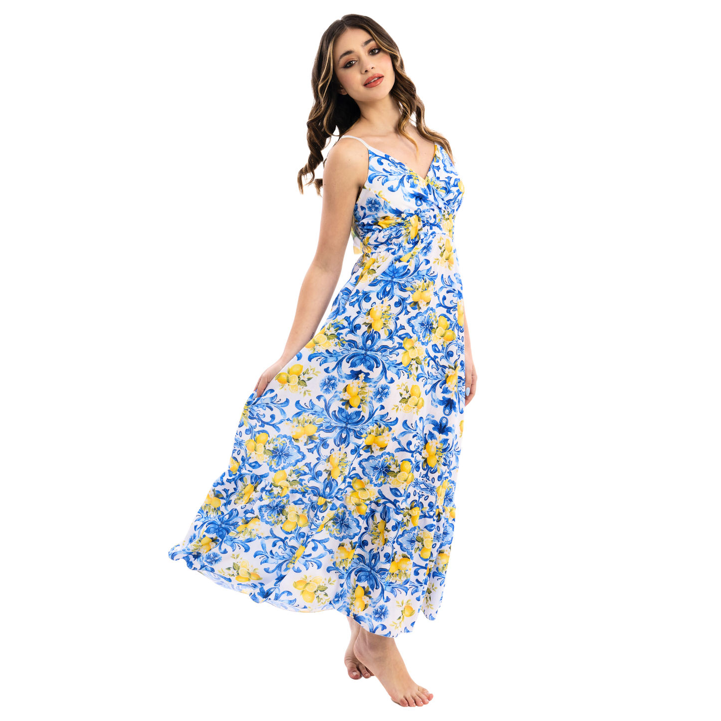 Vestito Estivo Donna mistolino - Coppa Lungo MADE IN ITALY – Eleganza Mediterranea e Comfort Quotidiano - VEST 178