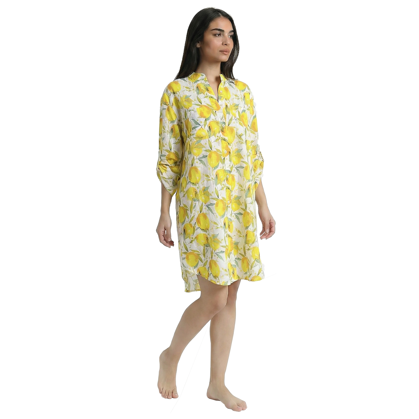 Chemisier donna con fantasia limoni - VEST197