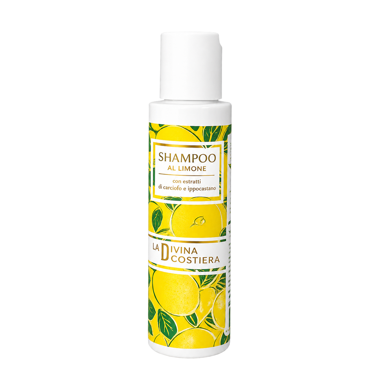 Shampoo al Limone con Estratti di Carciofo e Ippocastano – Vegan, 100 ml