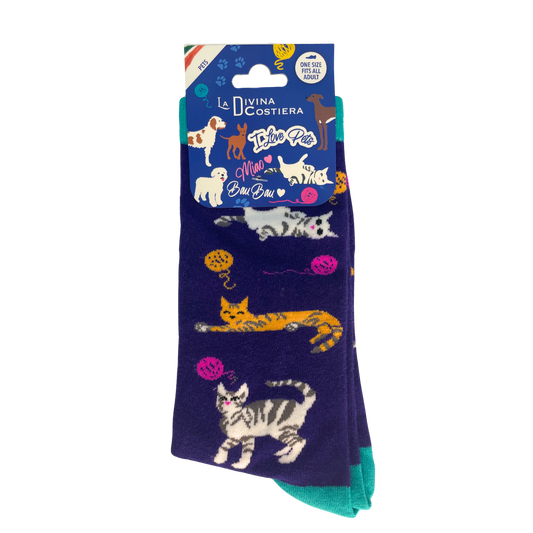 Calzini in Cotone Elasticizzato Calz 6 - Calg Gatti