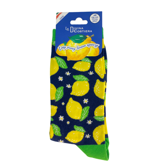 Calzini in Cotone Elasticizzato Calz 6 - Limoni 1-5