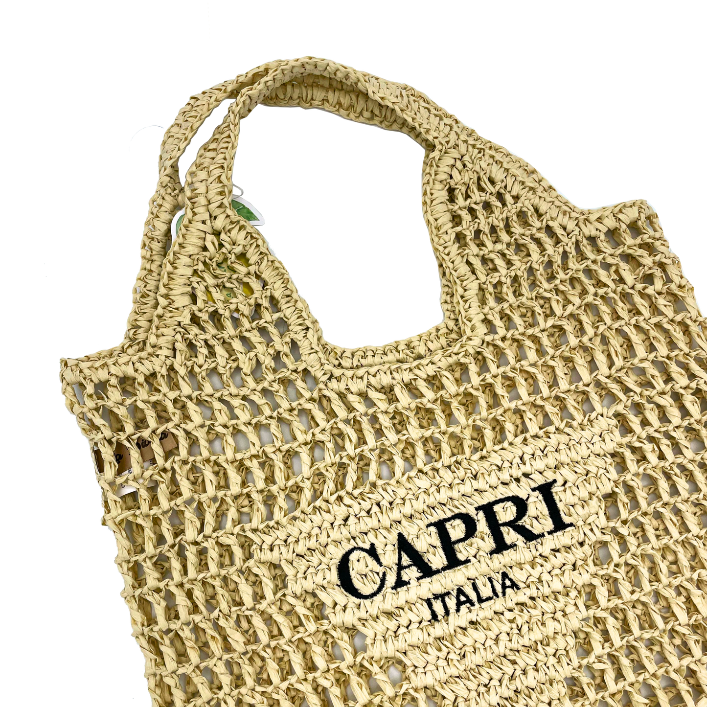 Borsa in Paglia - Cabrera Tote Bag - 38x39 cm - BAG 135