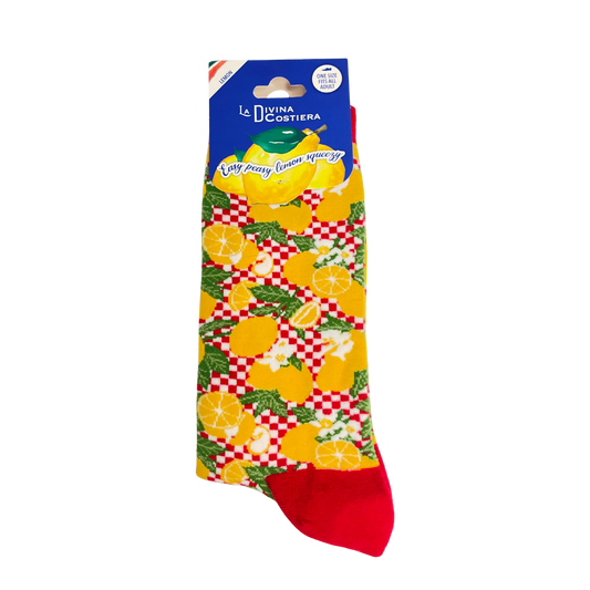 Calzini in Cotone Elasticizzato Calz 6 - Limoni 11