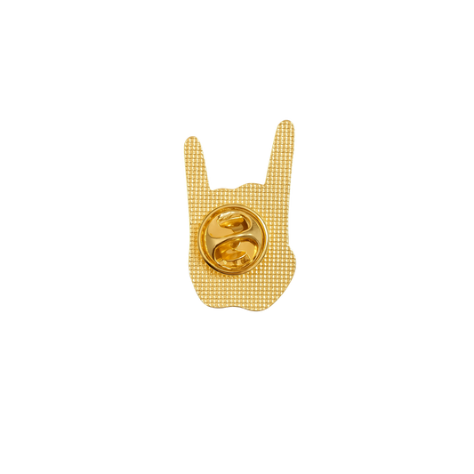 Spilla con gestualità napoletana – “A’ Corna” (Gesto Scaramantico / Rock) – Rappresentazione degli aforismi e delle espressioni tipiche italiane – #85