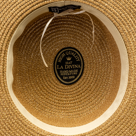 Straw Hat - Elara Boater