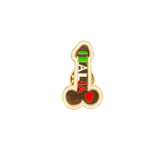 Spilla Napoletana – “’O Pisciariello” Portafortuna Tricolore – Simbolo Scaramantico – #6