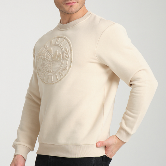 Felpa Girocollo Capri Yellow Butter - Interno Felpato - Felpa 42