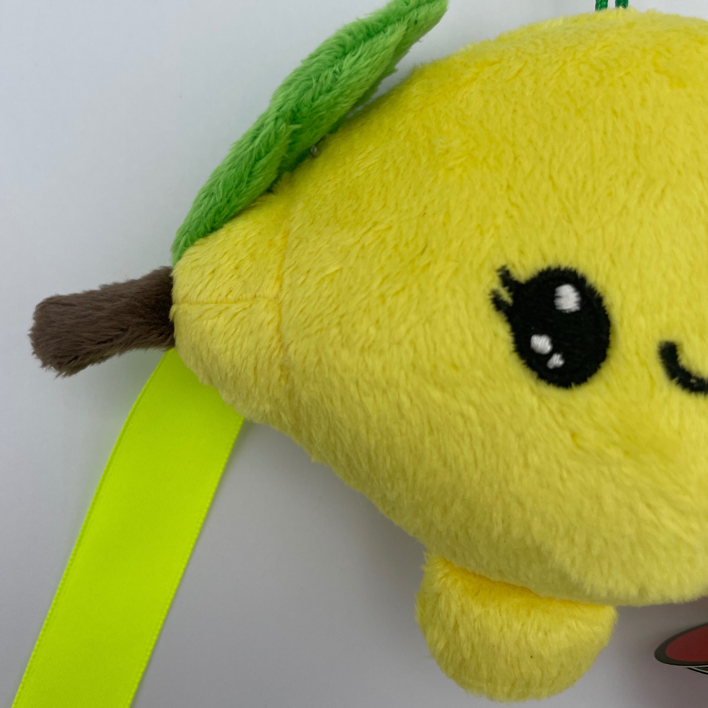Peluche Limone Sorridente con Foglia e Rametto - ZYLO - cod. TOY 8