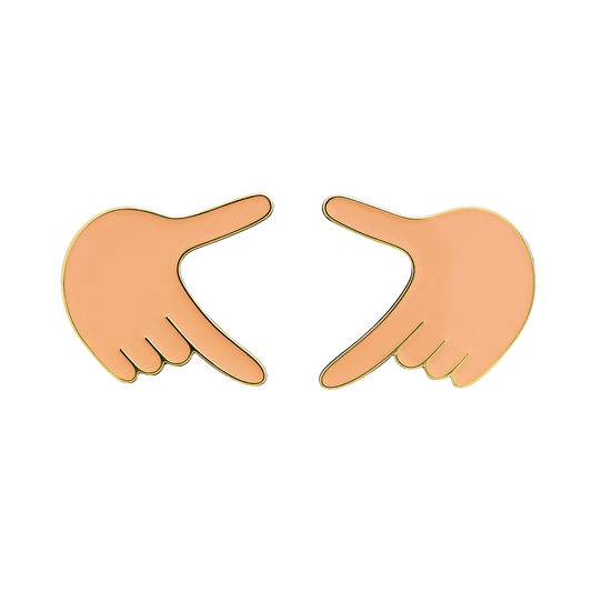 Spilla con gestualità napoletana – “‘Nu Mazz’ Tant’!” – Rappresentazione degli aforismi e delle espressioni tipiche italiane - #87