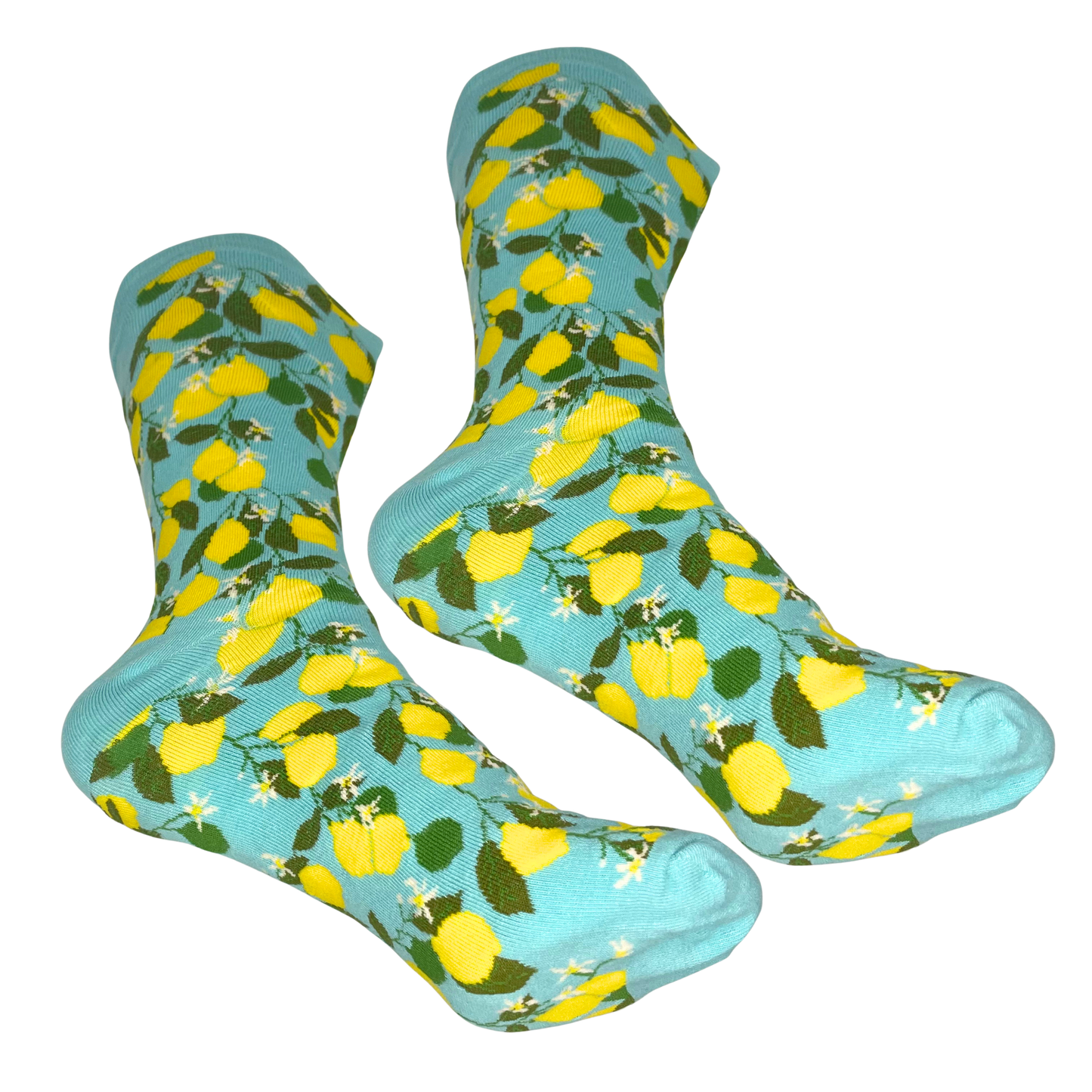 Calzini in Cotone Elasticizzato Calz 6 - Limoni Turchese