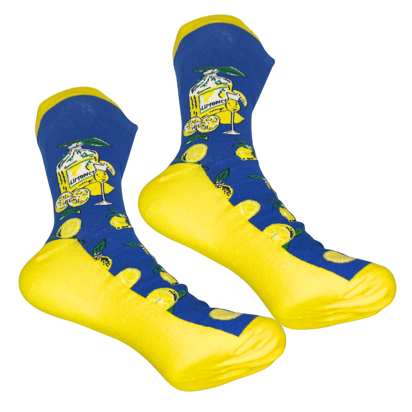 Calzini in Cotone Elasticizzato Calz 6 - Limoncello 6 Blu