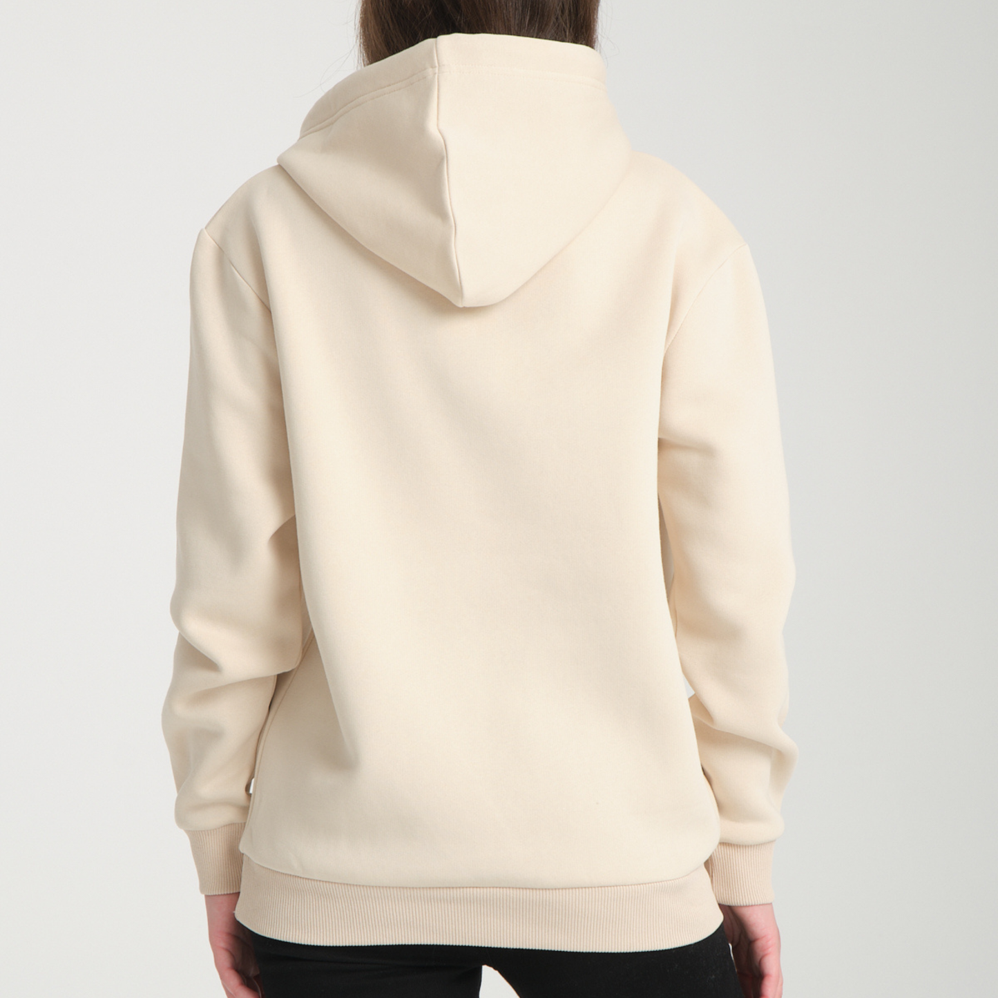 Felpa con Cappuccio Hoodie Italia Yellow Butter - Interno Felpato - Felpa 20 Donna
