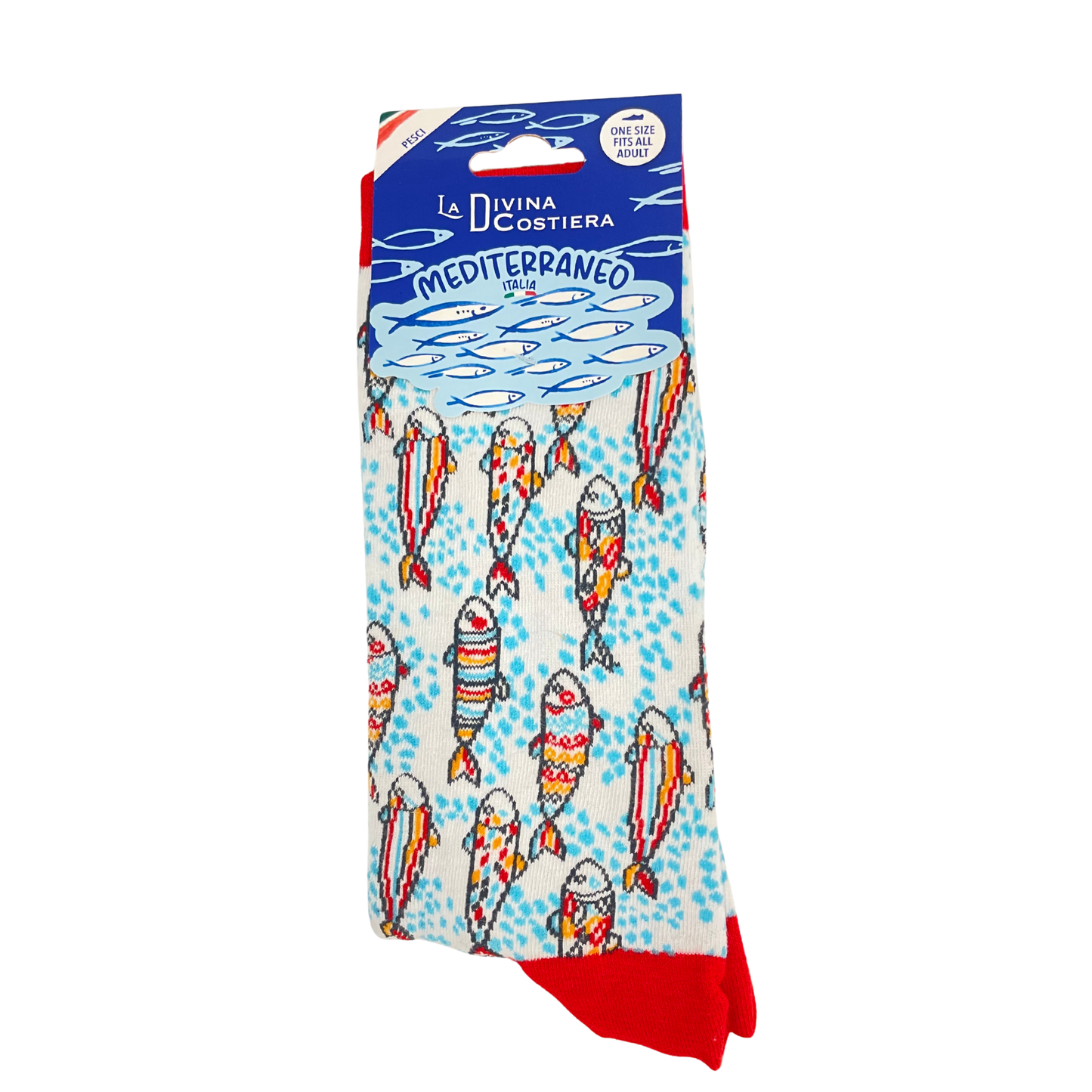 Calzini in Cotone Elasticizzato Calz 6 - Pesci 4