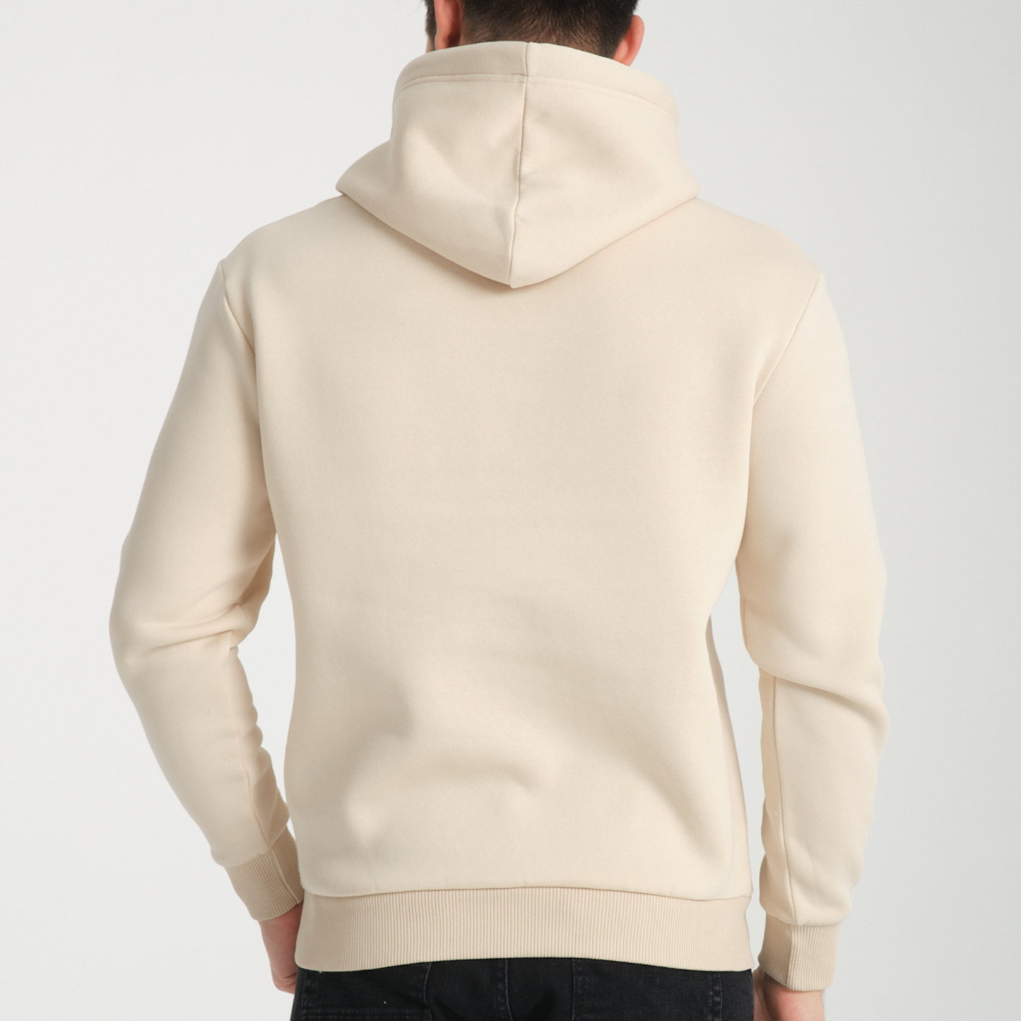 Felpa con Cappuccio Hoodie Italia Yellow Butter - Interno Felpato - Felpa 20