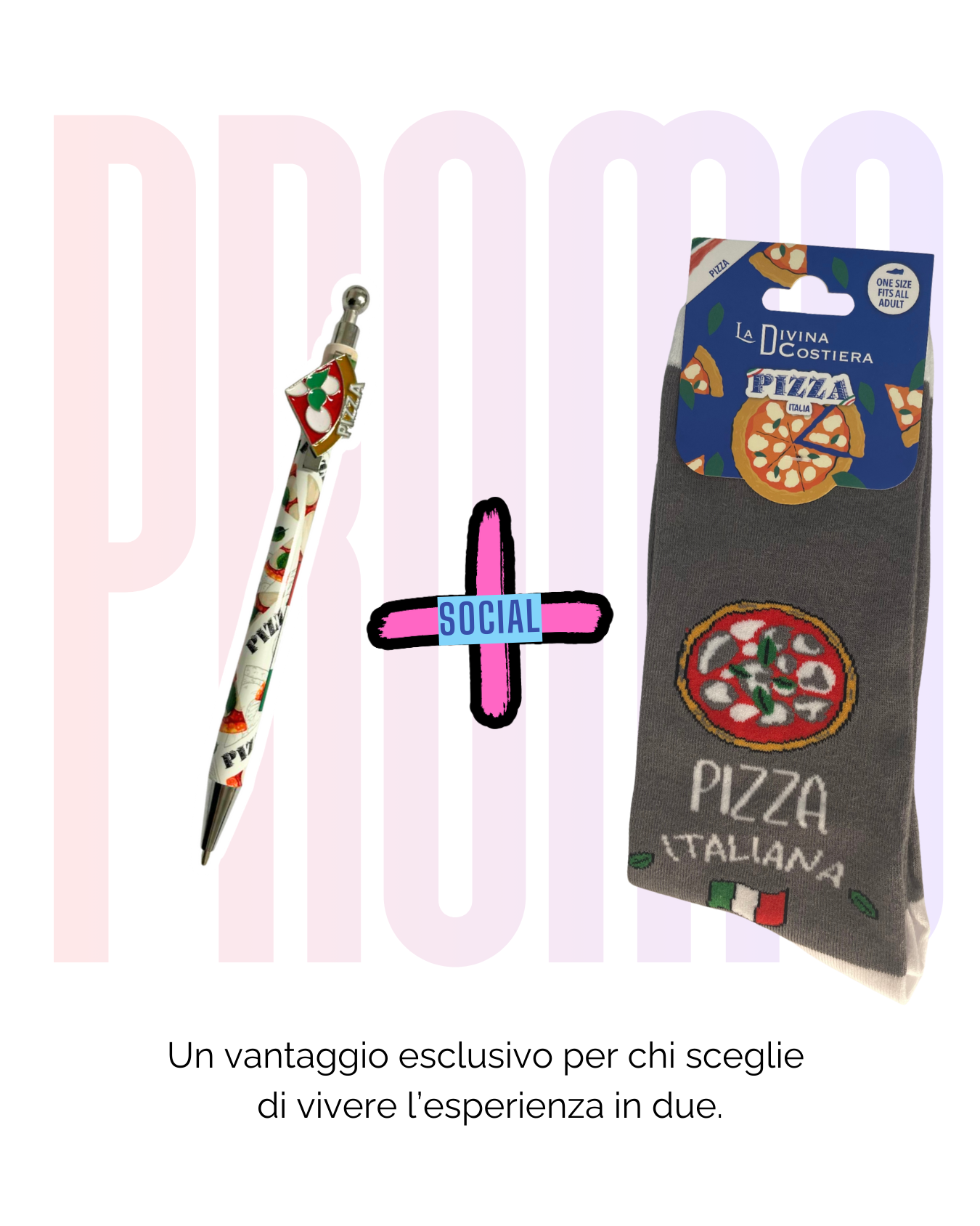 Combo “Pizza Lovers” – Penna Pizza + Calzini Pizza