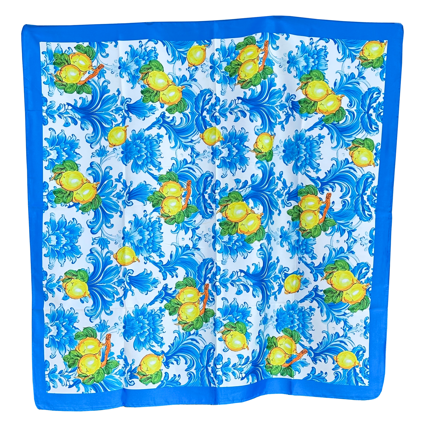 Foulard - Onda di Limoni Blu - VAR 21 - 03