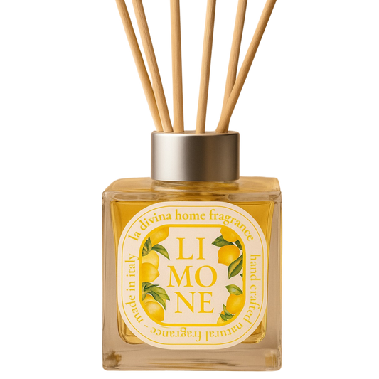 Diffusore a bastoncini per ambienti - LIMONE Home Fragrance - profumatore da 100 ml