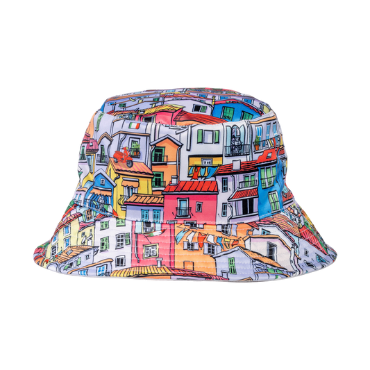 Bucket Hat Fantasia Mediterraneo - Cappello Pescatore | BAS 90