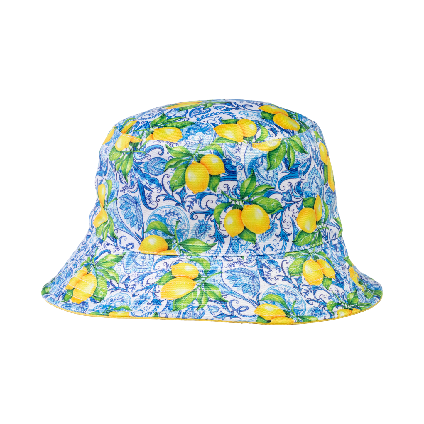 Bucket Hat Limoni e Maioliche - Cappello Pescatore | BAS 90