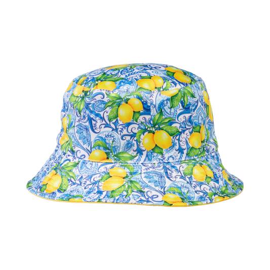 Bucket Hat Limoni e Maioliche - Cappello Pescatore | BAS 90