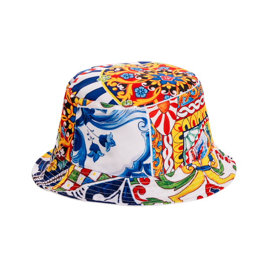 Bucket Hat Maioliche Patchwork | BAS 90
