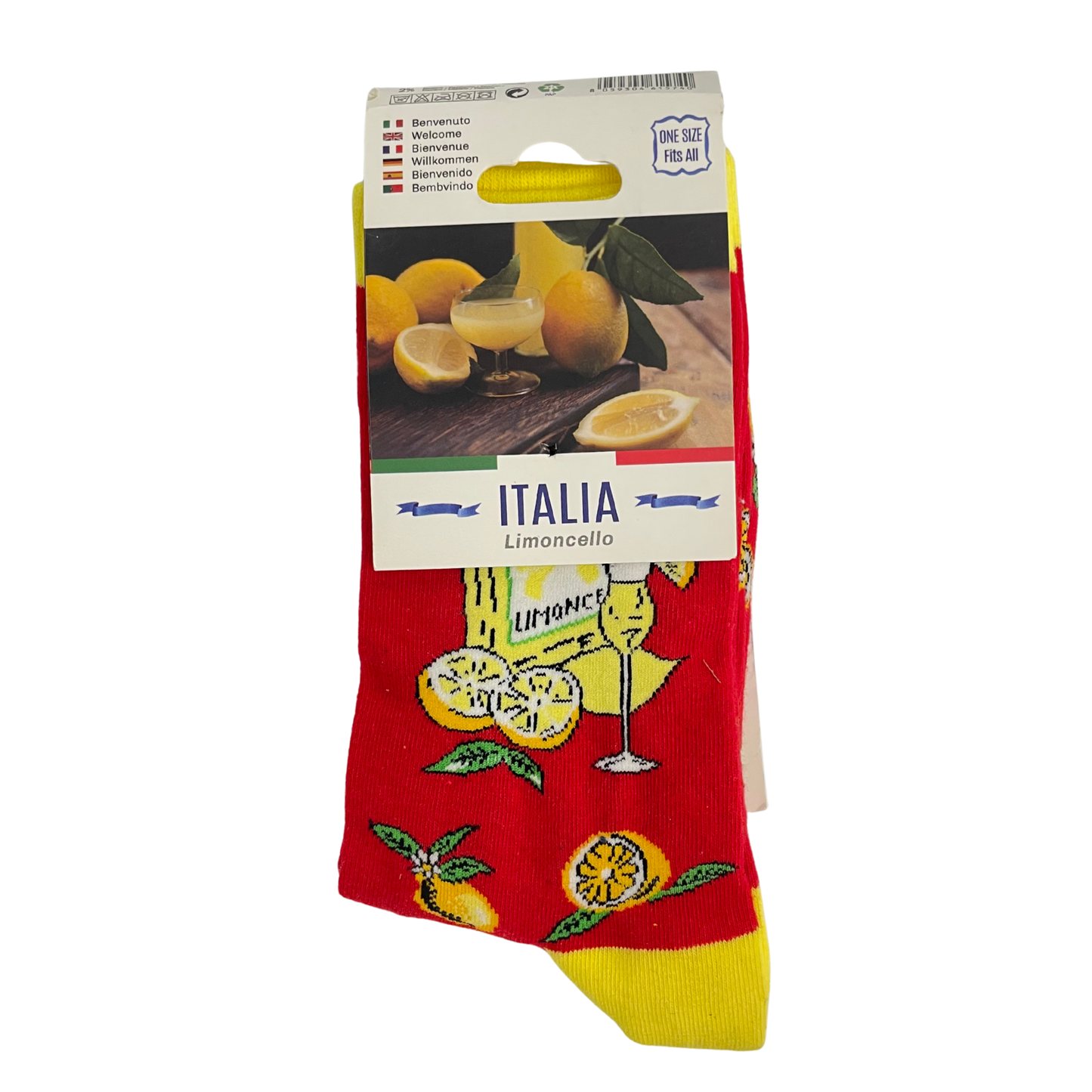 Calzini in Cotone Elasticizzato Calz 6 - Limoncello 6
