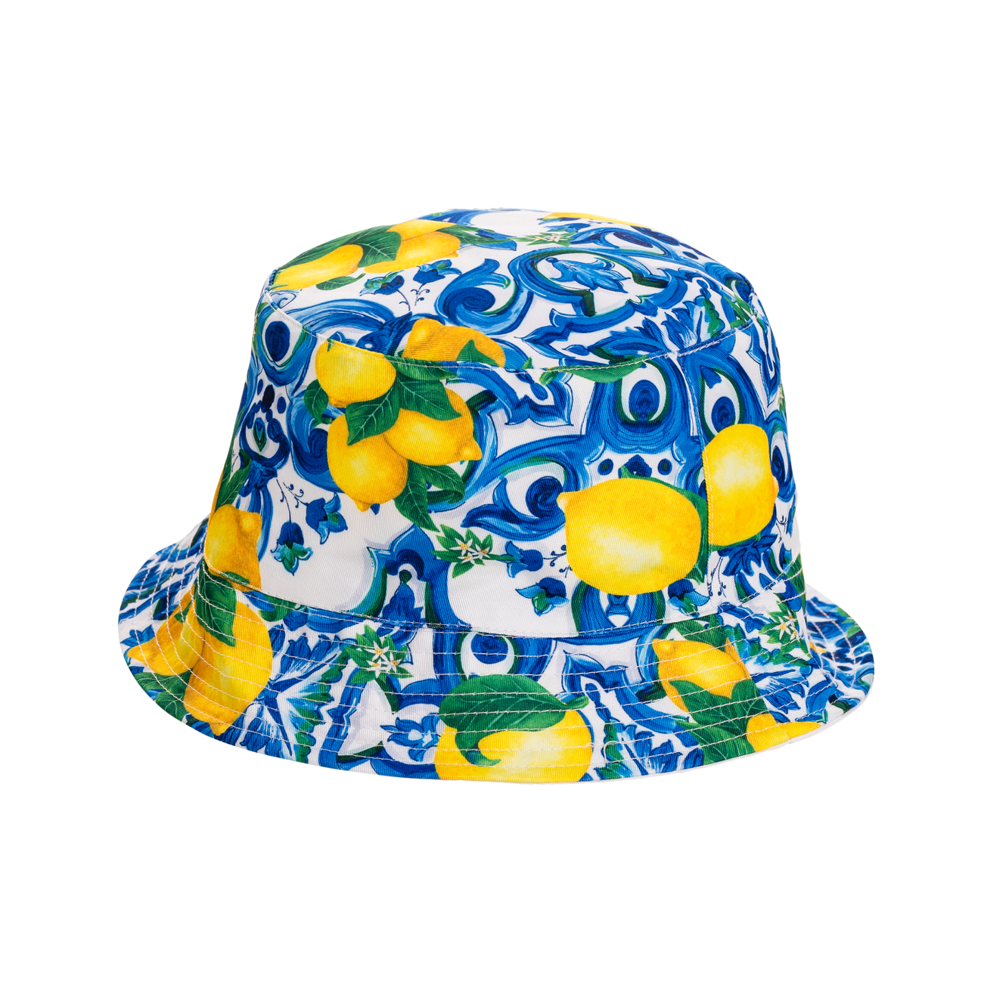 Bucket Hat Limoni e Maioliche - Cappello Pescatore | BAS 90