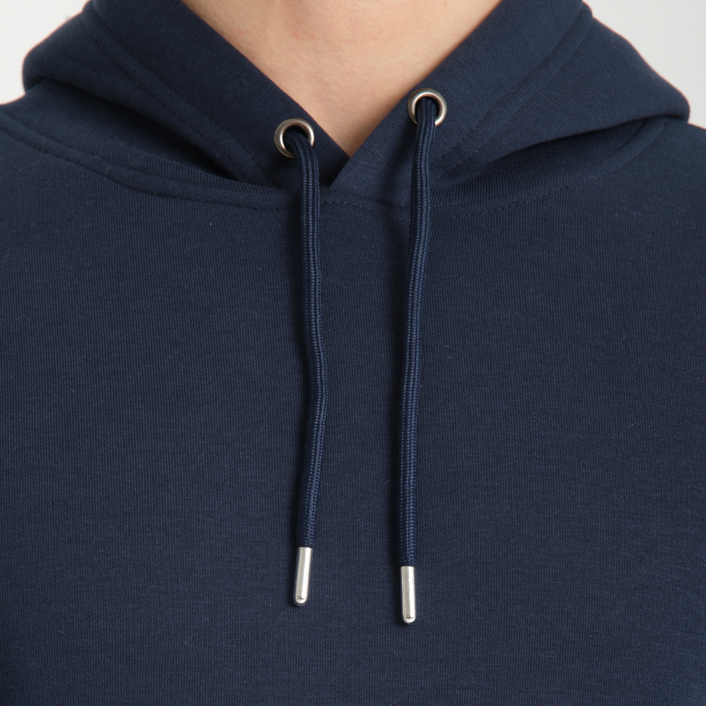 Felpa con Cappuccio Blu Navy - Interno Felpato - Felpa 39