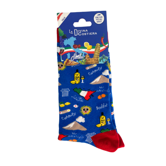 Calzini in Cotone Elasticizzato Calz 6 - Italia Mix