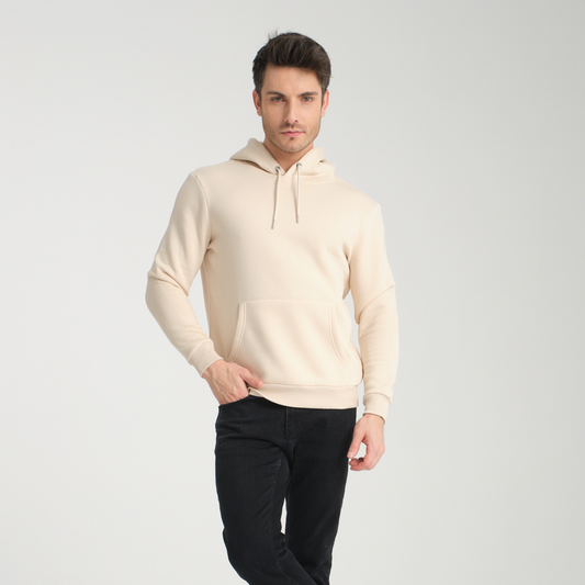 Felpa con Cappuccio Yellow Butter - Interno Felpato - Felpa 39