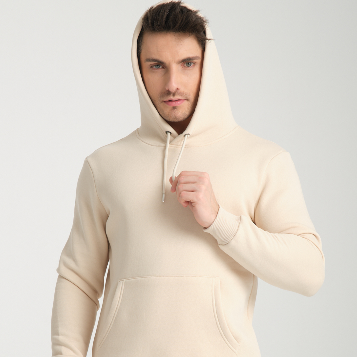 Felpa con Cappuccio Yellow Butter - Interno Felpato - Felpa 39