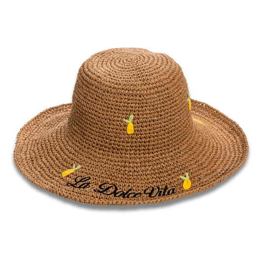Straw Hat - La Dolce Vita