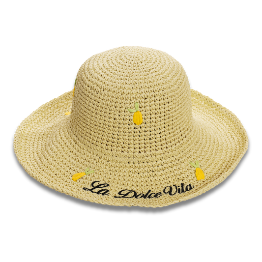 Straw Hat - La Dolce Vita