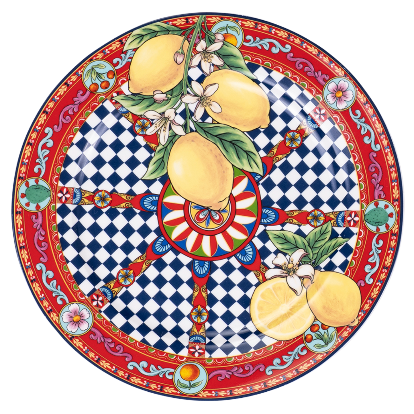 Box Ceramica luxury Trinacria - 2 plates 19 cm