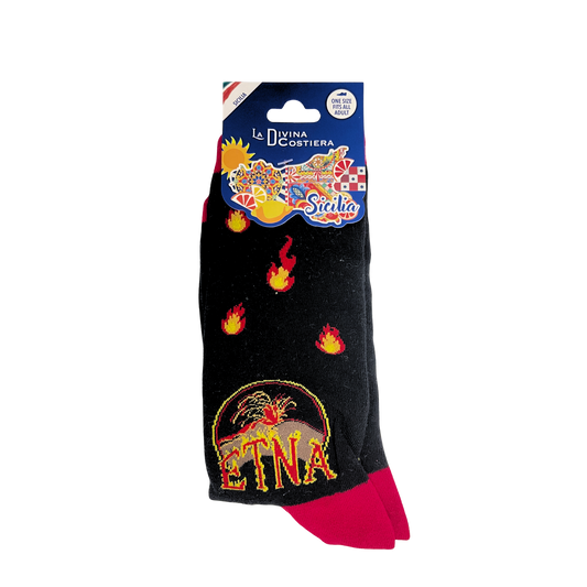 Calzini in Cotone Elasticizzato Calz 6 - Sic 08 Etna