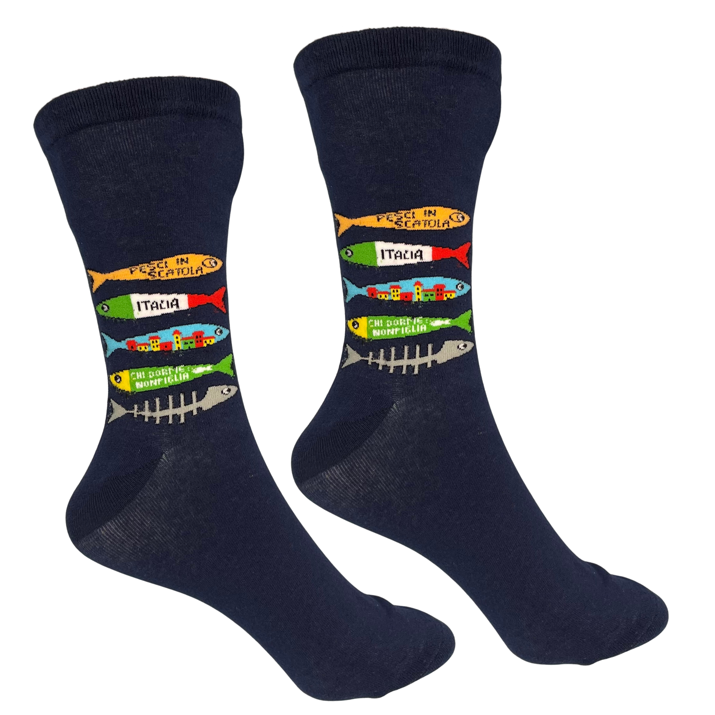 Calzini in Cotone Elasticizzato Calz 6 - Pesci 7