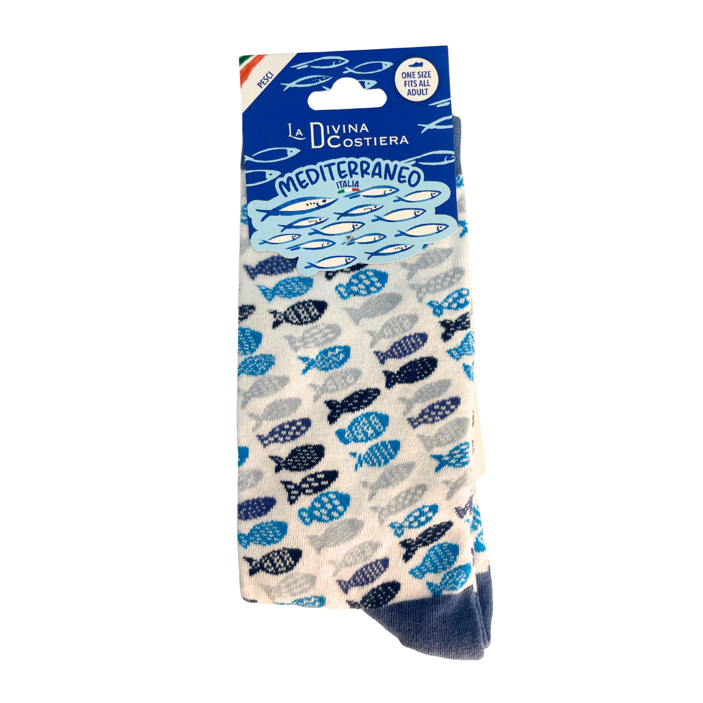 Calzini in Cotone Elasticizzato Calz 6 - Pesci 2