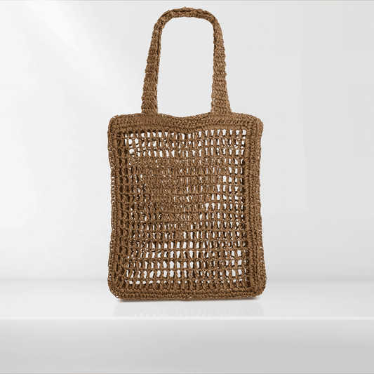Straw Bag - Formentera Tote Bag - 32x40 cm - Women