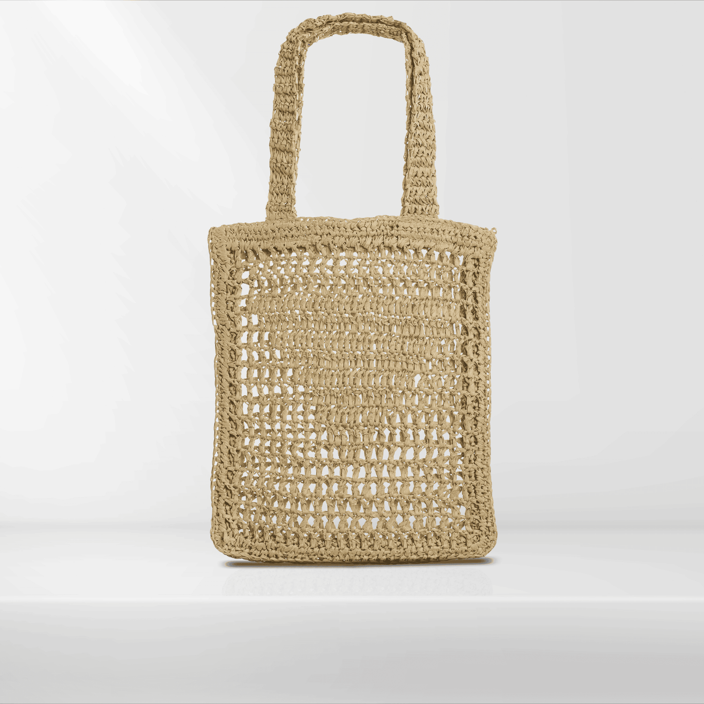 Straw Bag - Formentera Tote Bag - 32x40 cm - Women