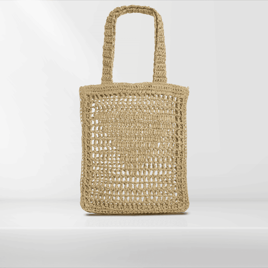 Straw Bag - Formentera Tote Bag - 32x40 cm - Women