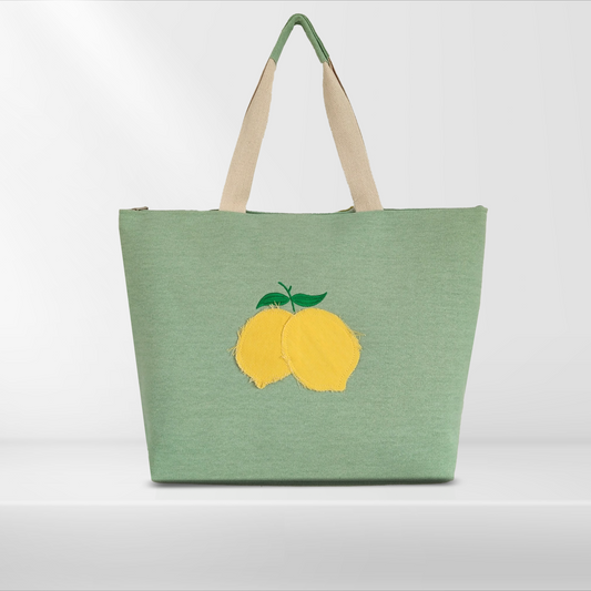 Bag - Lemon Maxi Bag - 54x32 cm