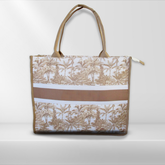 Borsa in Canvas - Jungle Bag - 40x33 cm