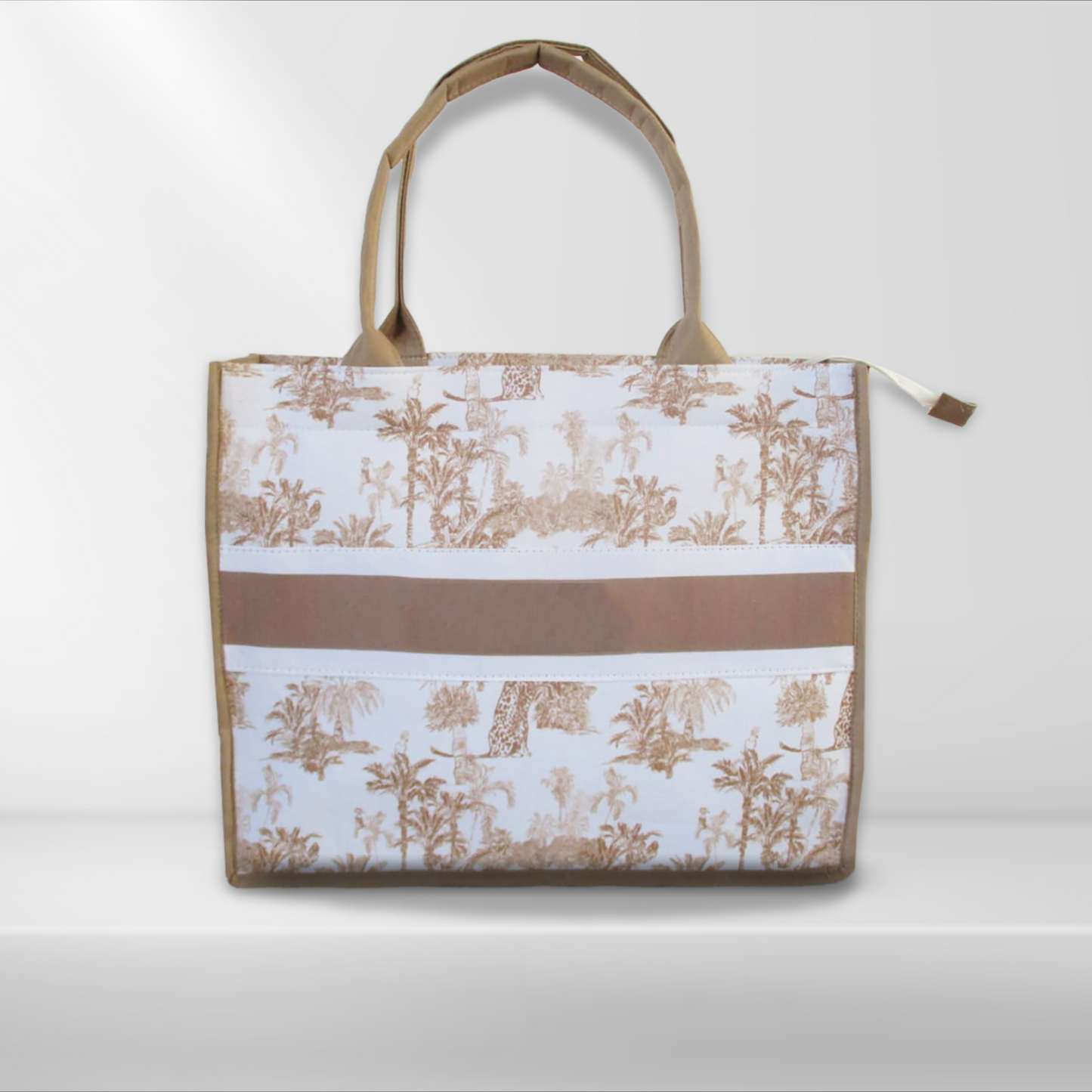 Borsa in Canvas - Jungle Bag - 40x33 cm
