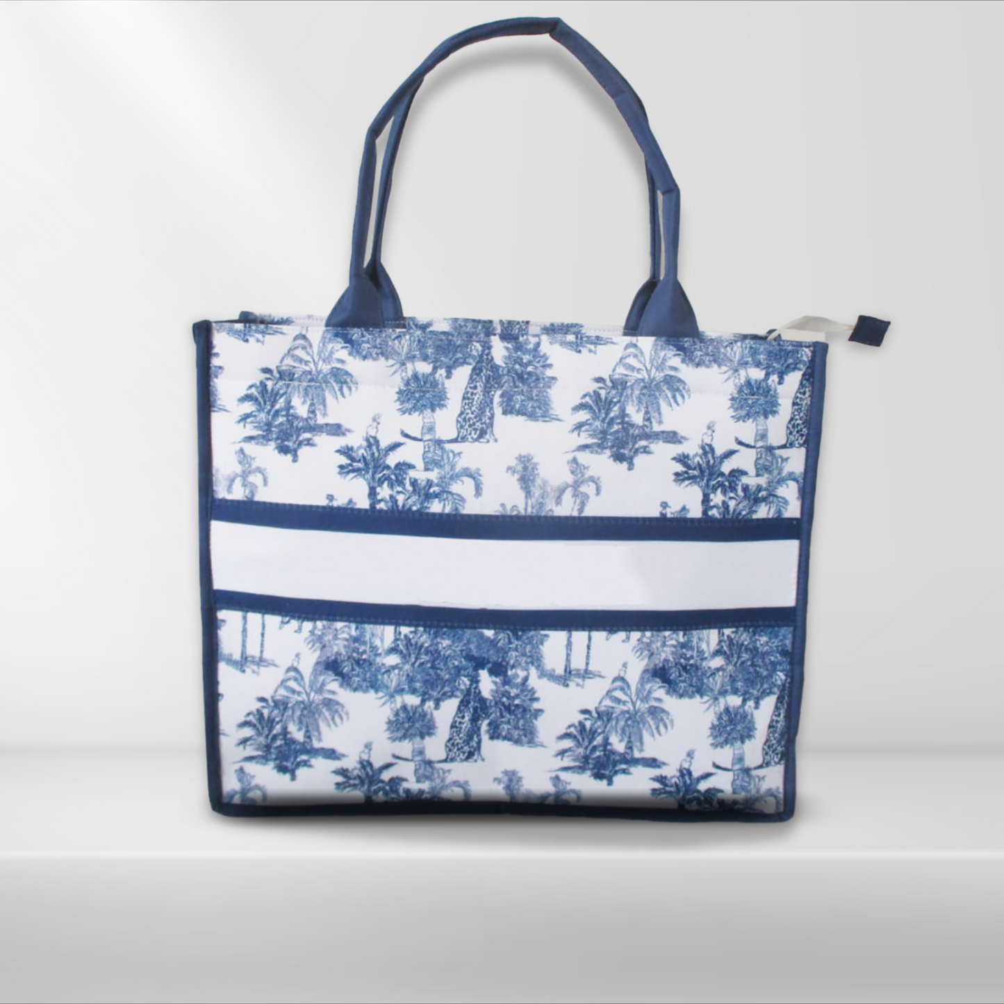Borsa in Canvas - Jungle Bag - 40x33 cm
