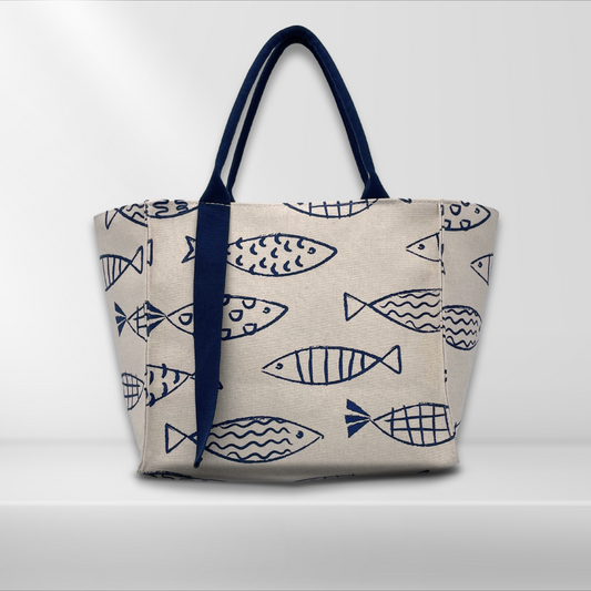 Borsa in Canvas - Essenza Bag - 36x33 cm