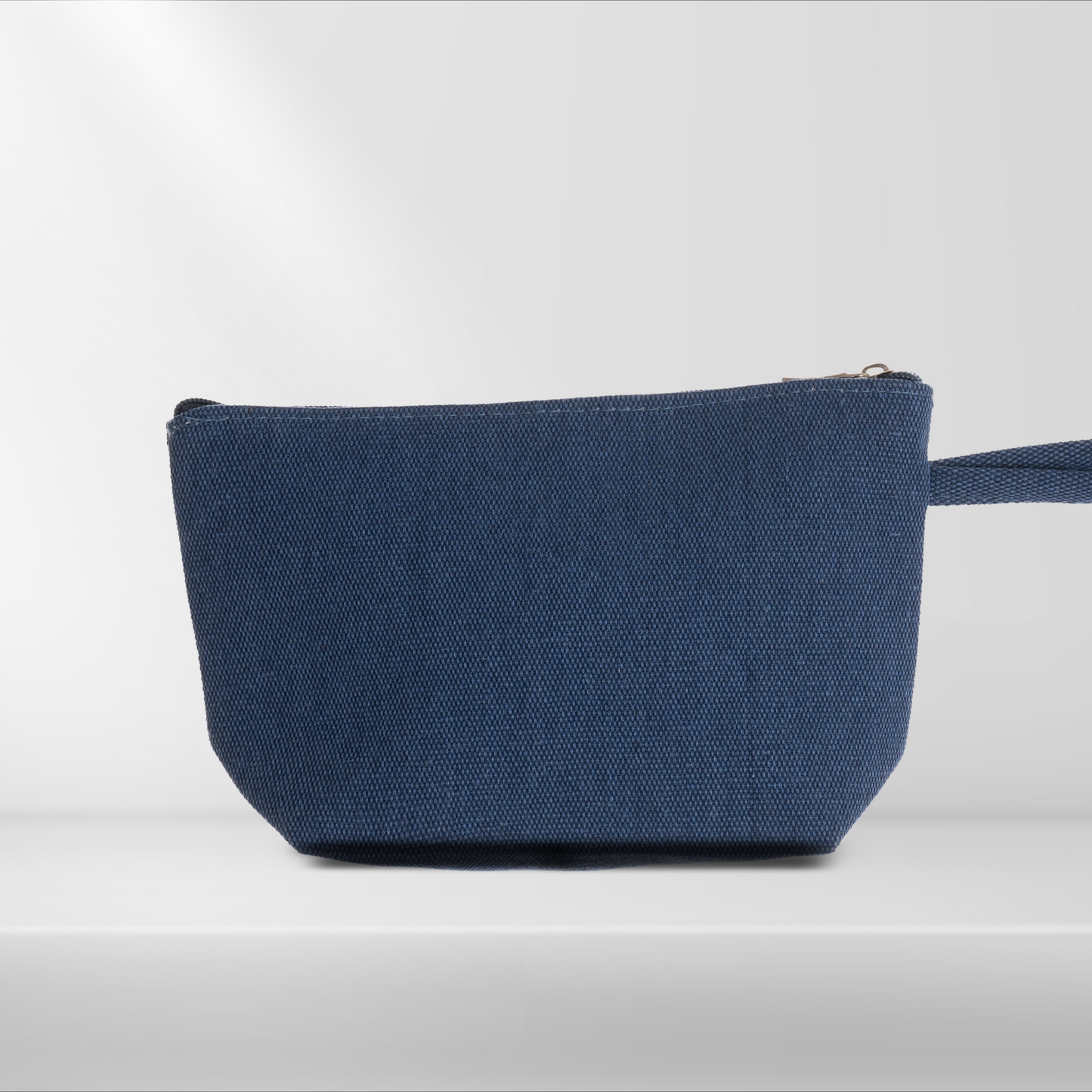 Canvas Pouch - Cobalt Pouch - 22x15 cm