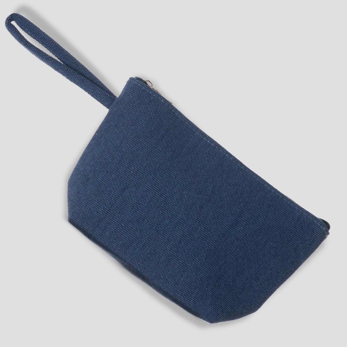 Canvas Pouch - Cobalt Pouch - 22x15 cm
