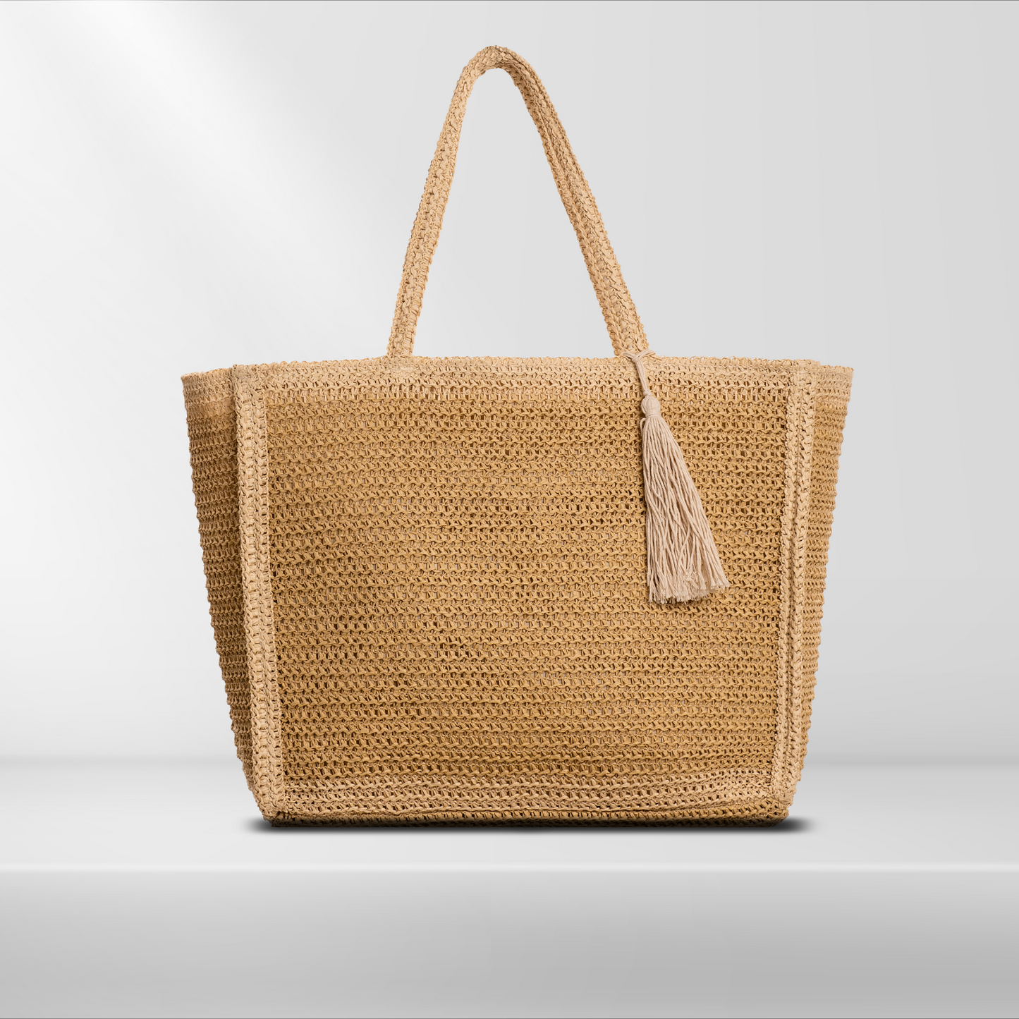 Borsa in Paglia - Aura Bag - 41x33x20 cm - BAG 216