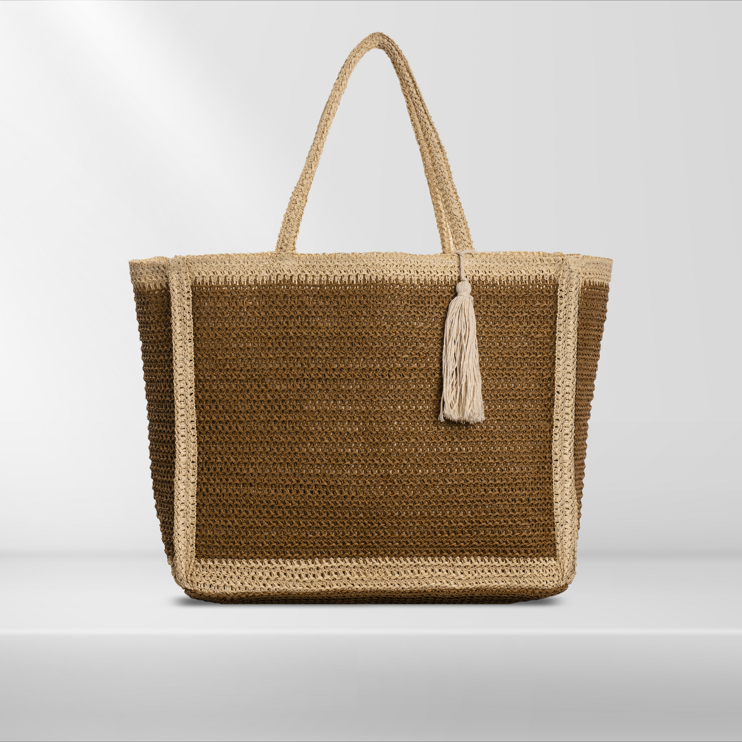 Borsa in Paglia - Aura Bag - 41x33x20 cm - BAG 216