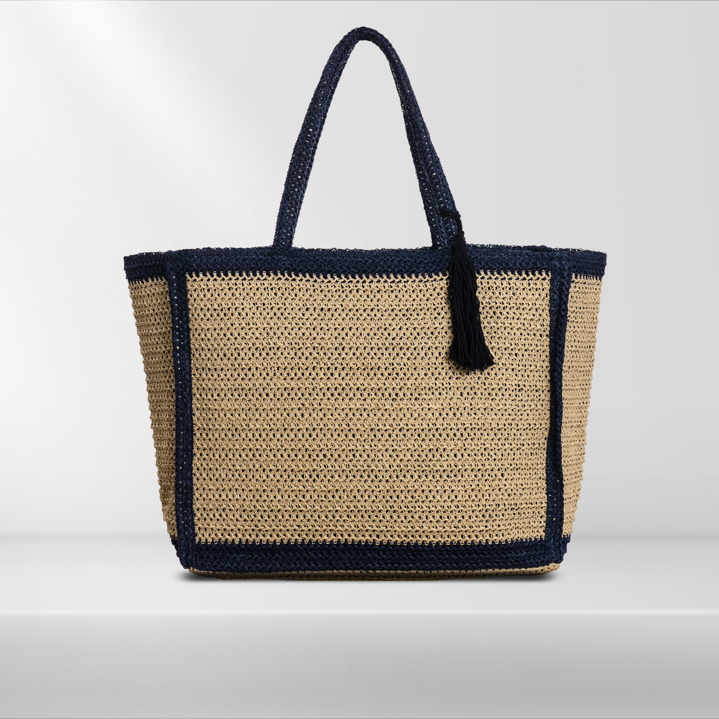 Borsa in Paglia - Aura Bag - 41x33x20 cm - BAG 216